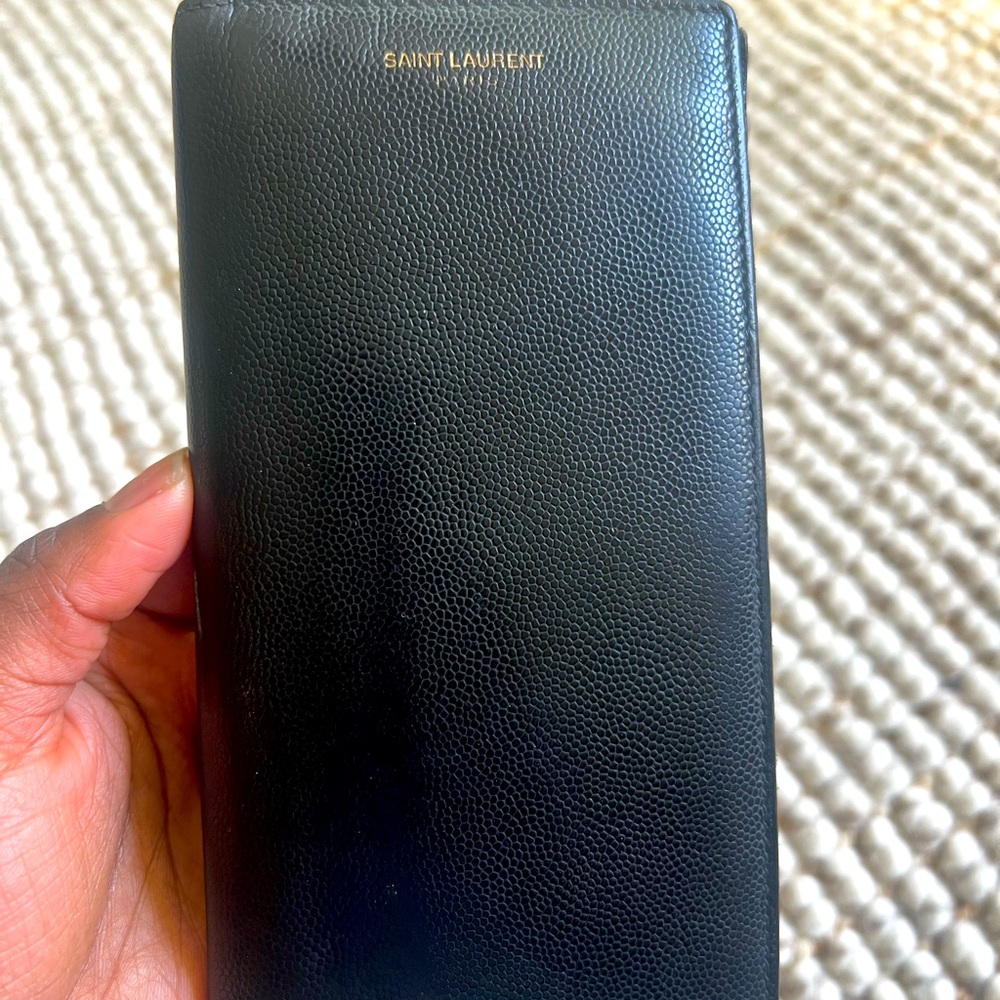Preloved Saint Laurent continental wallet available